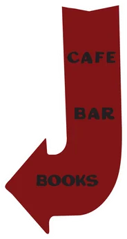 Hancock Cafe wooden arrow sign pointing to the crest